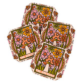 4. The Empress Mushroom Coaster