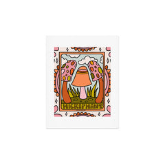 5. The Hierophant Mushroom Art Print