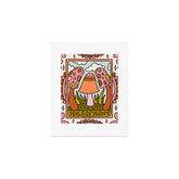 5. The Hierophant Mushroom Art Print