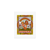 6. The Lovers Mushroom Art Print