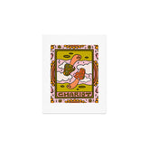 7. Chariot Mushroom Art Print