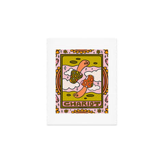 7. Chariot Mushroom Art Print