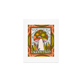 8. Strength Mushroom Art Print