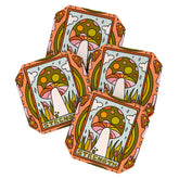 8. Strength Mushroom Coaster