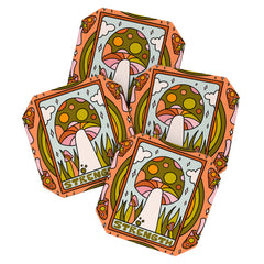 8. Strength Mushroom Coaster