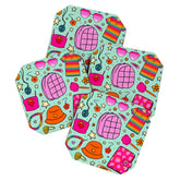 90's Things Print Coaster