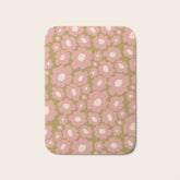 70������s Retro Floral Bath Mat