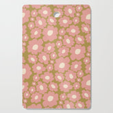 70������s Retro Floral Cutting Board