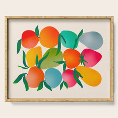 2025 BRIGHT FRUIT MARKET CALENDAR Serving Tray