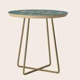 A Field Of Flowers Bloom Side Table