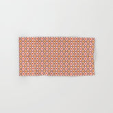 70s Disco Daisy Flower Pattern Bath Towel