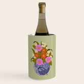 1970s Disco Ball Flower Pot Wine Chiller