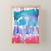 15 Watercolor November 2021 211130 Painting Valourine Original Design Color Bright Modern Contemporary Mini Art Print