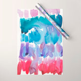 15 Watercolor November 2021 211130 Painting Valourine Original Design Color Bright Modern Contemporary Wrapping Paper