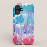 15 Watercolor November 2021 211130 Painting Valourine Original Design Color Bright Modern Contemporary iPhone Case
