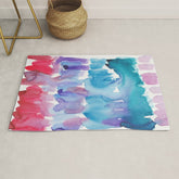 15 Watercolor November 2021 211130 Painting Valourine Original Design Color Bright Modern Contemporary Rug
