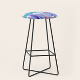 15 Watercolor November 2021 211130 Painting Valourine Original Design Color Bright Modern Contemporary Stool