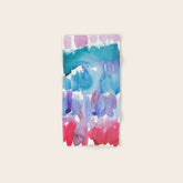 15 Watercolor November 2021 211130 Painting Valourine Original Design Color Bright Modern Contemporary Bath Towel