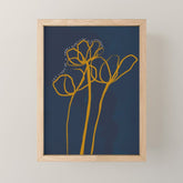"Let Light Be A Sweet Rebellion In The Shadows." Mini Art Print