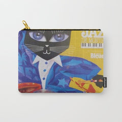 1994 Montreal Jazz Festival Cool Cat Poster No. 3 Gig Advertisement Carry All Pouch