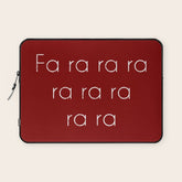 A Christmas Story Fa ra ra Deck the Halls Christmas Carol Laptop Sleeve