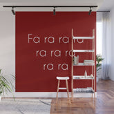 A Christmas Story Fa ra ra Deck the Halls Christmas Carol Wall Mural