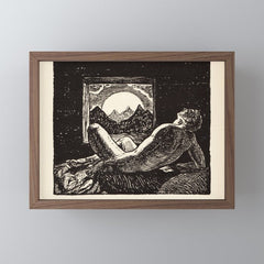 "Go to Bed" by Rockwell Kent (1919) Mini Art Print
