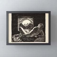 "Go to Bed" by Rockwell Kent (1919) Mini Art Print