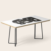 Boulder' Mid Century Modern Fun Abstract Shapes Coffee Table
