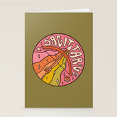2020 Sagittarius Stationery Card