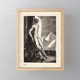 "Day" by Rockwell Kent (1919) Mini Art Print