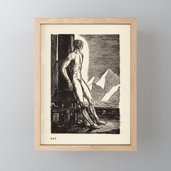 "Day" by Rockwell Kent (1919) Mini Art Print