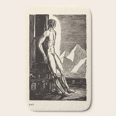 "Day" by Rockwell Kent (1919) Bath Mat