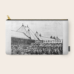 "The Starting Gate" Saratoga Springs Race Course Track Carry All Pouch