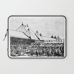 "The Starting Gate" Saratoga Springs Race Course Track Laptop Sleeve