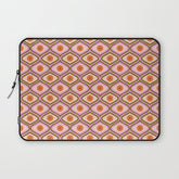 70s Disco Daisy Flower Pattern Laptop Sleeve