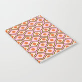 70s Disco Daisy Flower Pattern Notebook