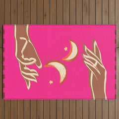 A Couple Of Moons Outdoor Rug