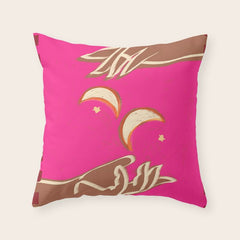 A Couple Of Moons Throw Pillow