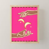 A Couple Of Moons Mini Art Print