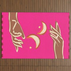 A Couple Of Moons Outdoor Rug