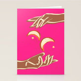 A Couple Of Moons Stationery Card