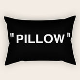 " Art " (Negative) Rectangular Pillow