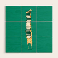 A book lover Wood Wall Art