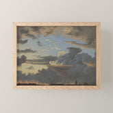 "Cloud Study" by Knud Baade, 1838 Mini Art Print