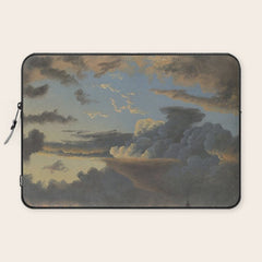 "Cloud Study" by Knud Baade, 1838 Laptop Sleeve