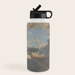 "Cloud Study" by Knud Baade, 1838 Water Bottle