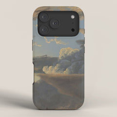 "Cloud Study" by Knud Baade, 1838 iPhone Case