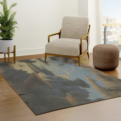 "Cloud Study" by Knud Baade, 1838 Rug