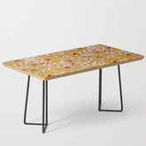 70s Floral Pattern Coffee Table